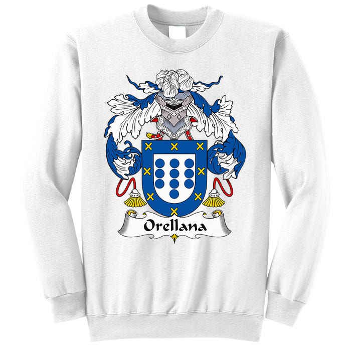 Orellana Coat Of Arms Family Crest Sweatshirt