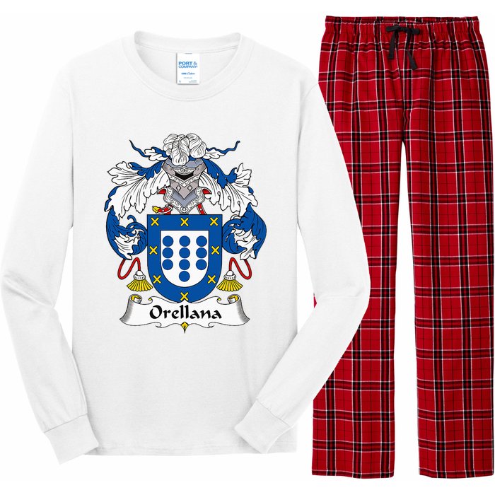 Orellana Coat Of Arms Family Crest Long Sleeve Pajama Set