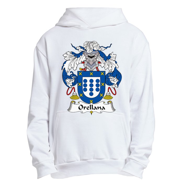 Orellana Coat Of Arms Family Crest Urban Pullover Hoodie