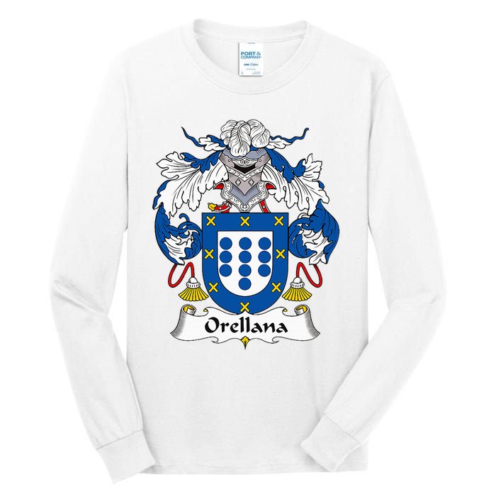 Orellana Coat Of Arms Family Crest Tall Long Sleeve T-Shirt