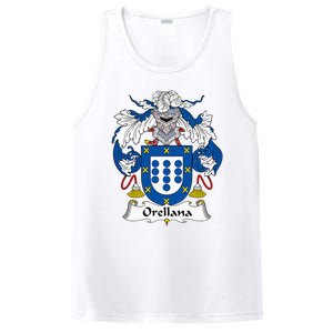 Orellana Coat Of Arms Family Crest PosiCharge Competitor Tank