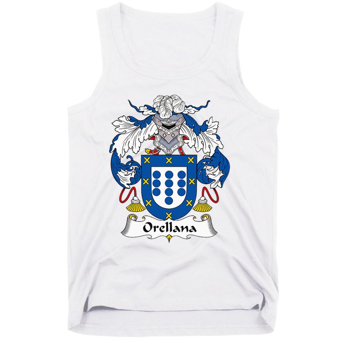 Orellana Coat Of Arms Family Crest Tank Top