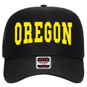 Oregon Classic High Crown Mesh Back Trucker Hat