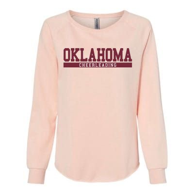 Oklahoma Cheerleading Womens California Wash Sweatshirt