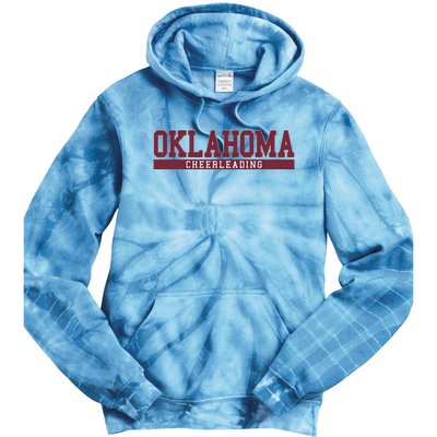 Oklahoma Cheerleading Tie Dye Hoodie