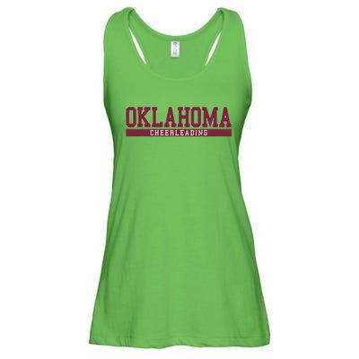 Oklahoma Cheerleading Ladies Essential Flowy Tank