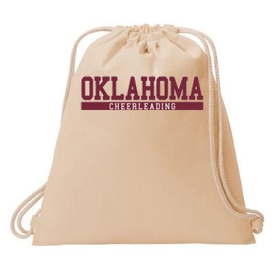 Oklahoma Cheerleading Drawstring Bag