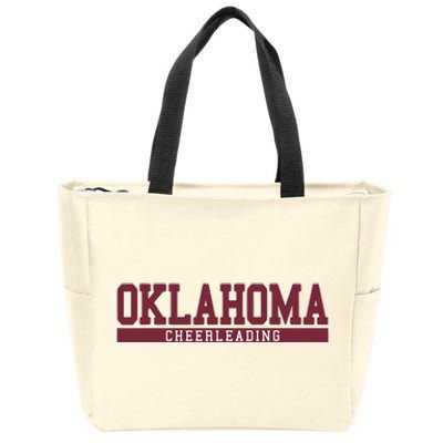 Oklahoma Cheerleading Zip Tote Bag