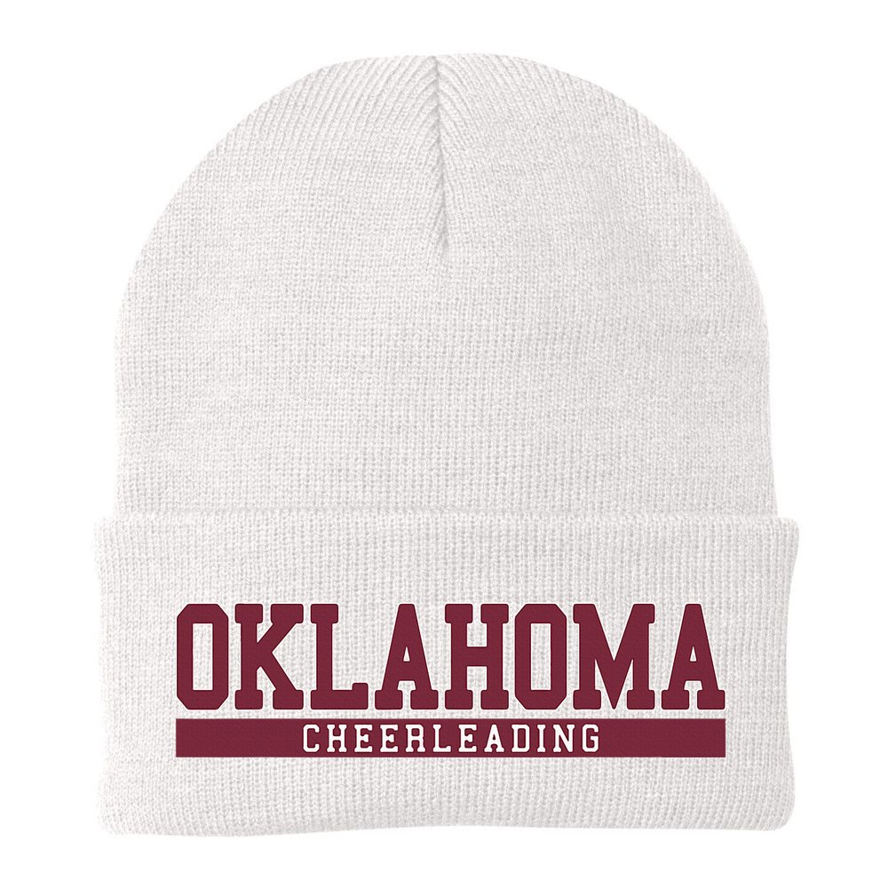 Oklahoma Cheerleading Beanie
