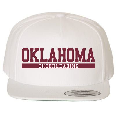 Oklahoma Cheerleading Wool Snapback Cap