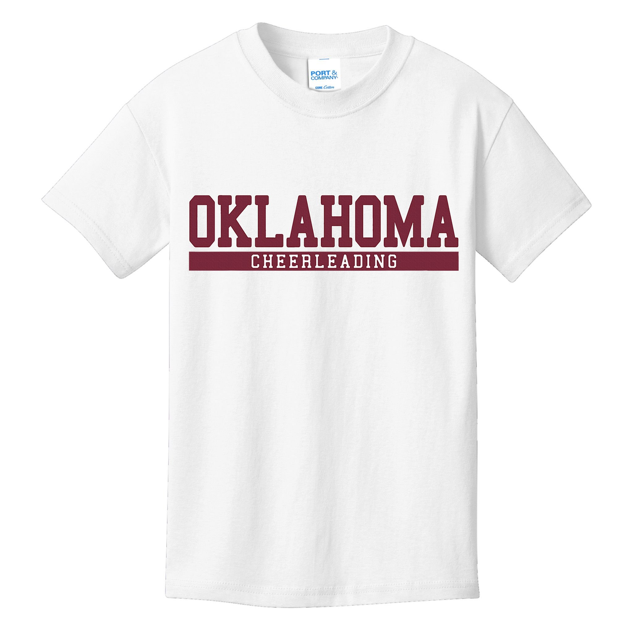 Oklahoma Cheerleading Kids T-Shirt