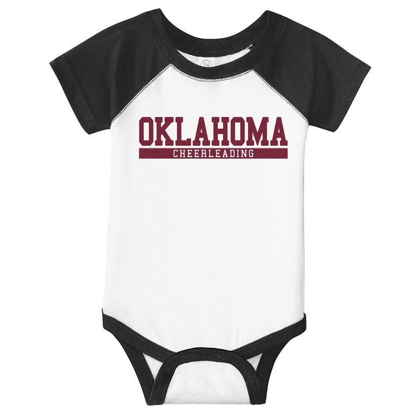 Oklahoma Cheerleading Infant Baby Jersey Bodysuit