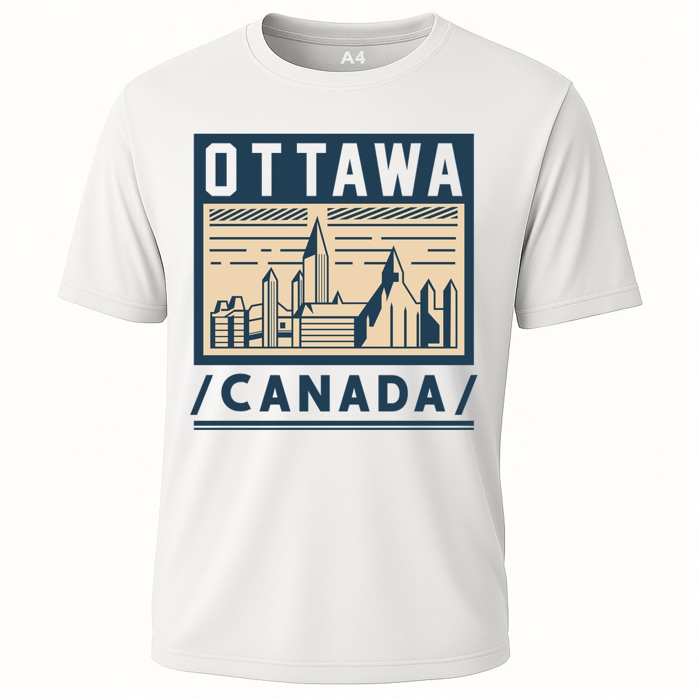 Ottawa Canada Cooling Performance Crew T-Shirt