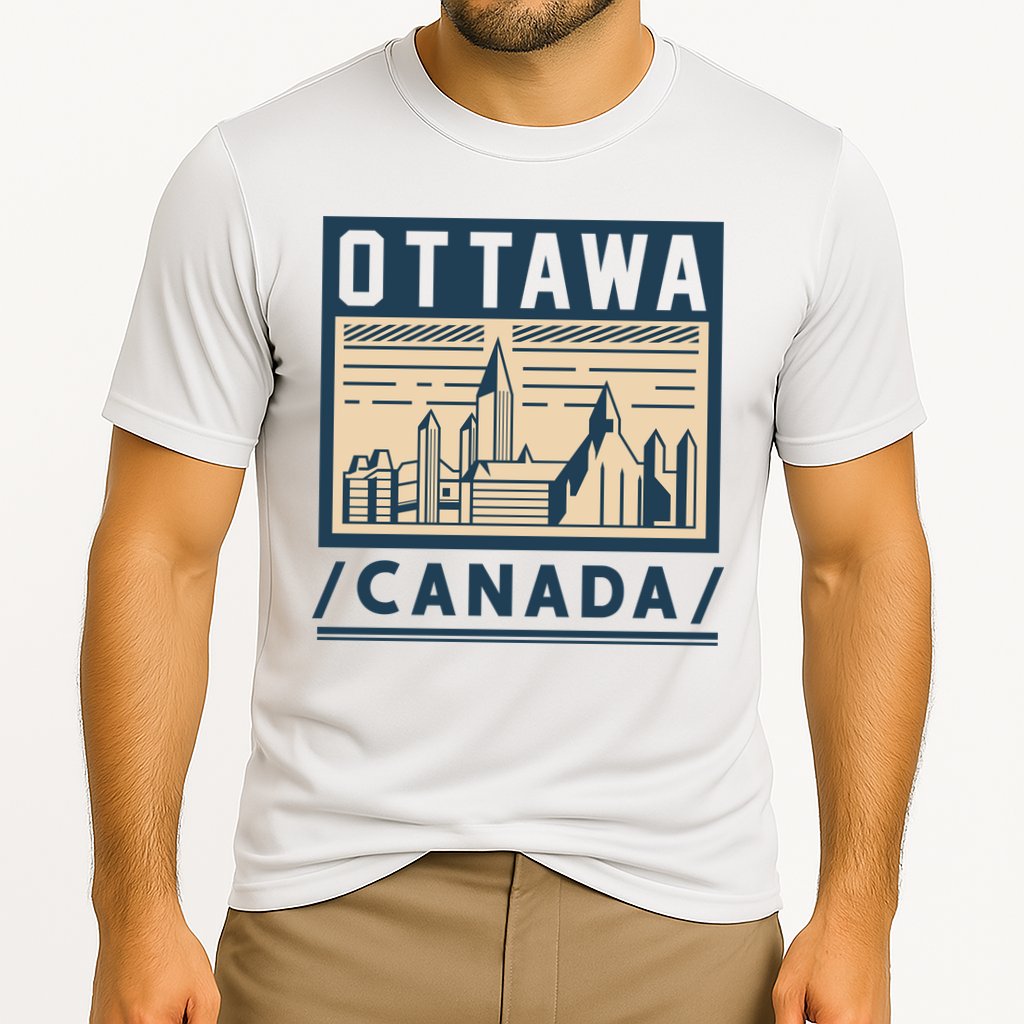 Ottawa Canada Cooling Performance Crew T-Shirt