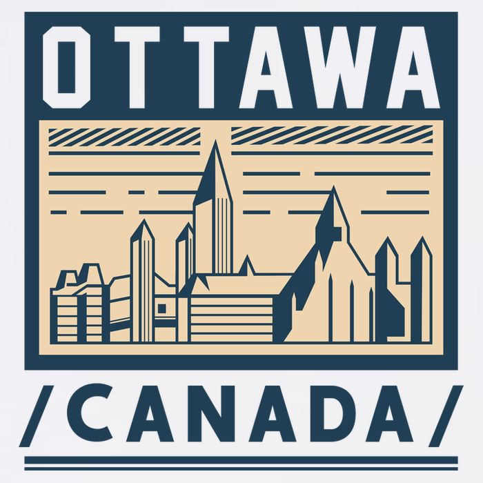 Ottawa Canada Cooling Performance Crew T-Shirt