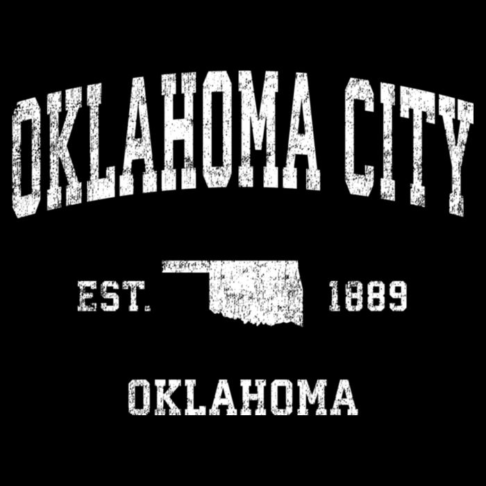 Oklahoma City Oklahoma Ok Vintage Sports Hoodie
