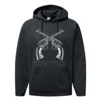 Outlaw Cowboy Performance Fleece Hoodie