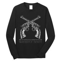 Outlaw Cowboy Long Sleeve Shirt