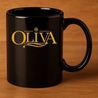 Oliva Cigar 11oz C Handle Ceramic Mug