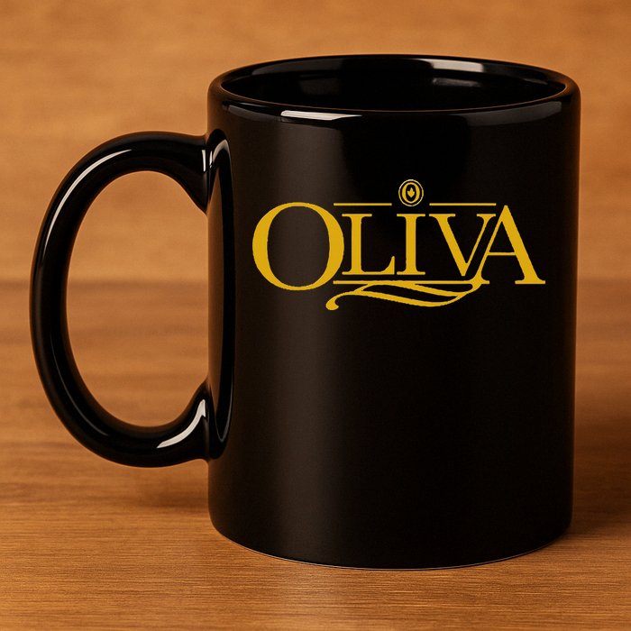 Oliva Cigar 11oz C Handle Ceramic Mug