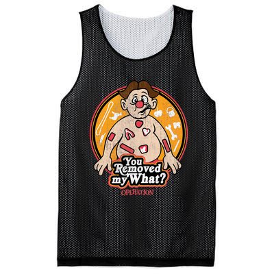 Operation Confused Operation Patient Mesh Reversible Basketball Jersey Tank