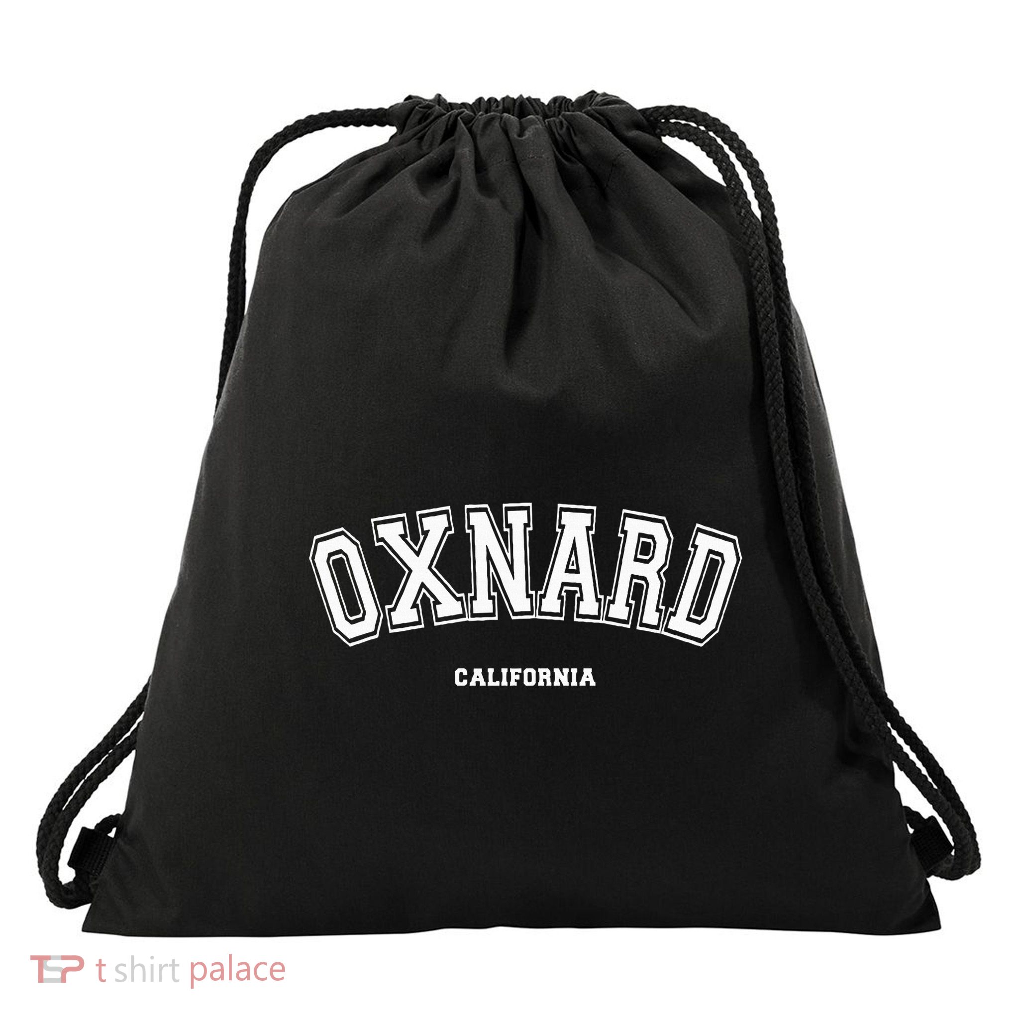 Oxnard California Drawstring Bag