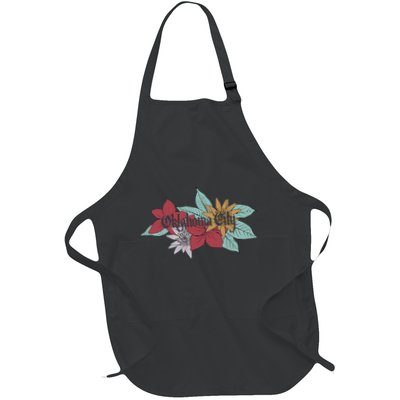 Oklahoma City Oklahoma Full-Length Apron With Pockets