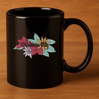 Oklahoma City Oklahoma 11oz C Handle Ceramic Mug
