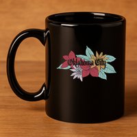 Oklahoma City Oklahoma 11oz C Handle Ceramic Mug