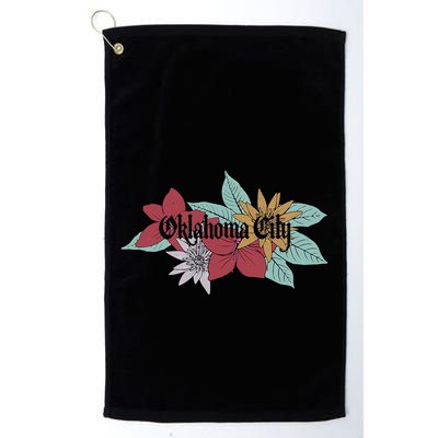 Oklahoma City Oklahoma Golf Towel
