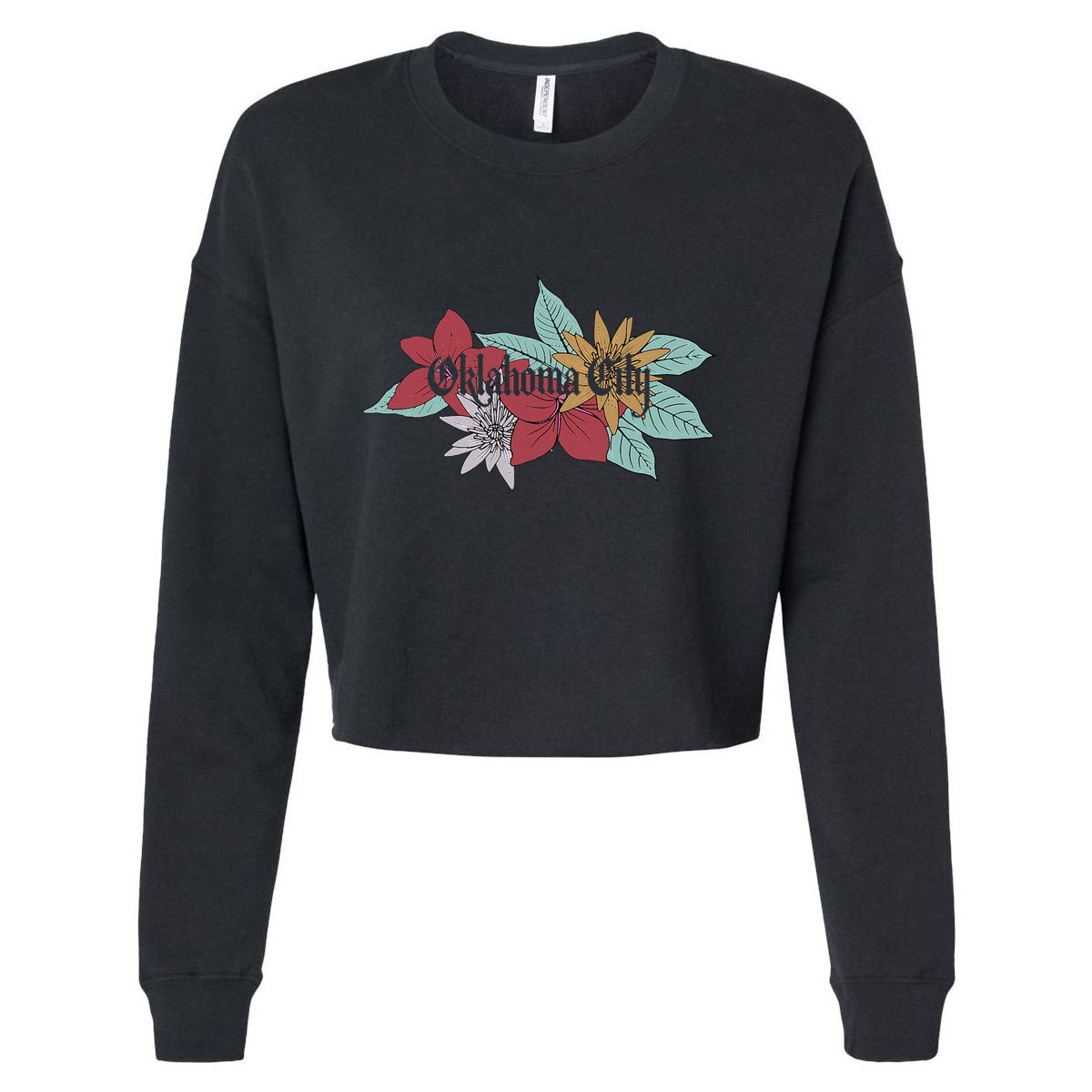 Oklahoma City Oklahoma Cropped Pullover Crew