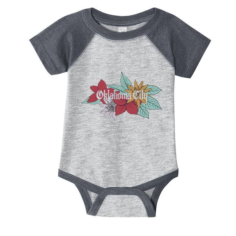 Oklahoma City Oklahoma Infant Baby Jersey Bodysuit