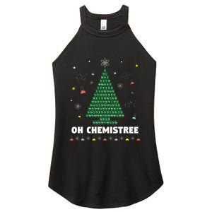 Oh Chemistree Periodic Table Chemistry Christmas Tree Women's Perfect Tri Rocker Tank