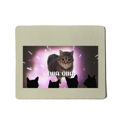 Oiiaoiia Cat Psytrance Spinning Cat Meme Funny Trendy Mousepad