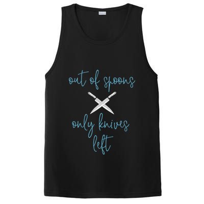 Ovarian Cancer Pcos Ptsd Anxiety Did Spoonie Awareness Great Gift PosiCharge Competitor Tank