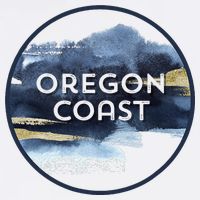 Oregon Coast Pacific Nw Vacation Souvenir Watercolor Design Doggie Tank