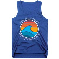 Ocean Conservation Quote Save Future Planet Water Earth Day Gift Tank Top