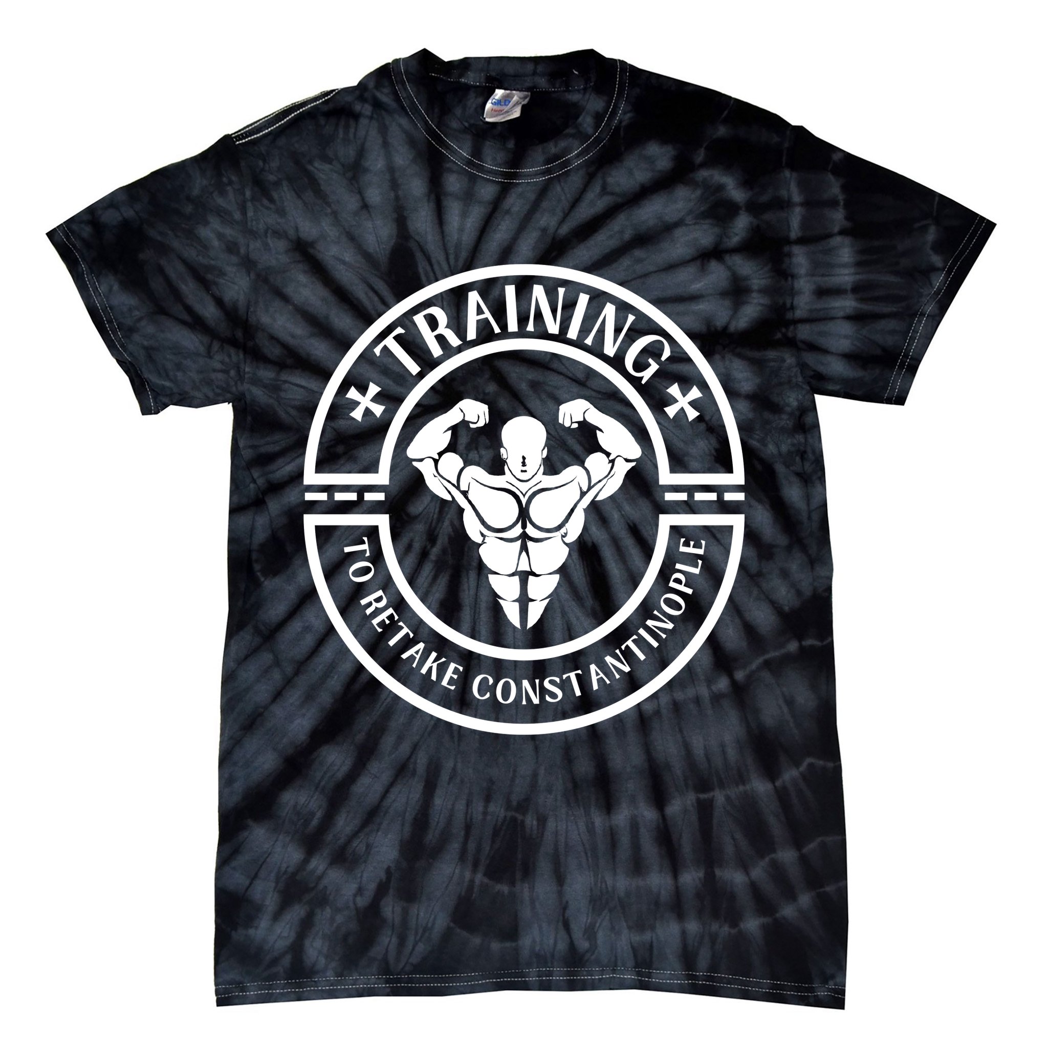 Orthodox Christian Retake Constantinople Tie-Dye T-Shirt