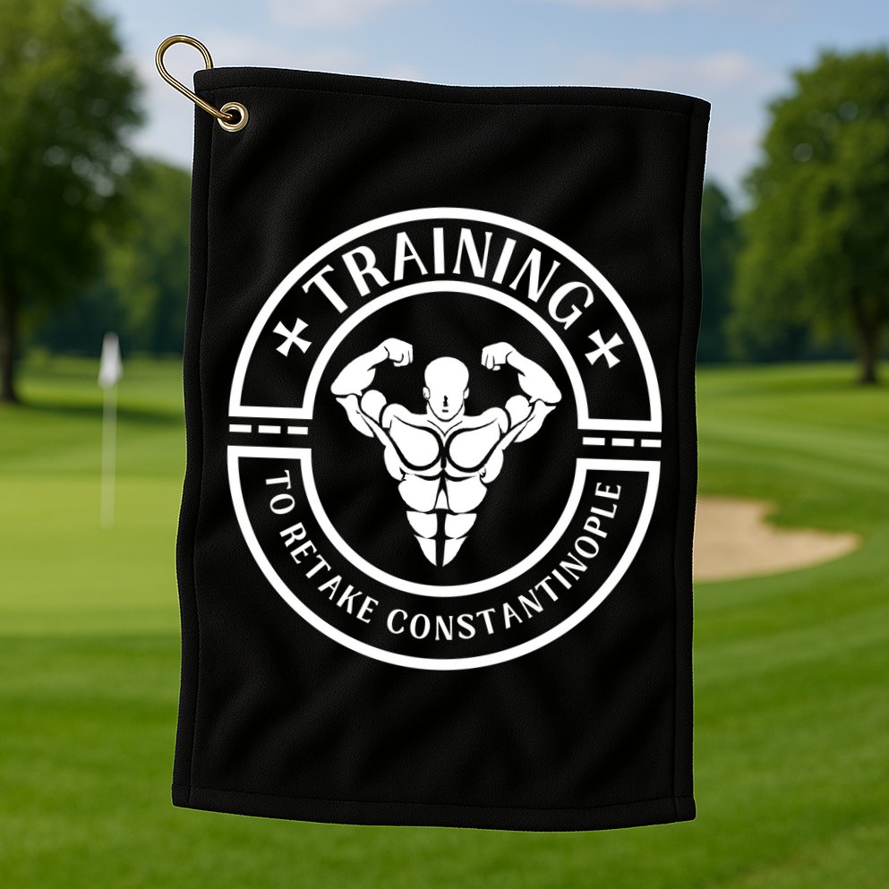 Orthodox Christian Retake Constantinople Golf Towel
