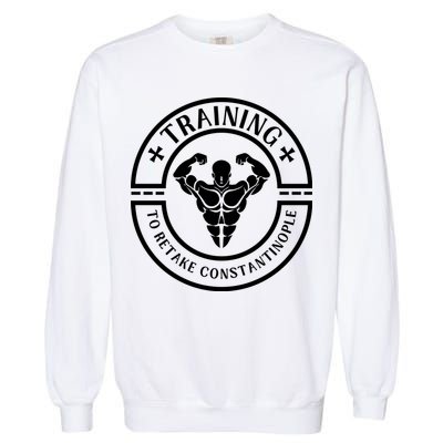 Orthodox Christian Retake Constantinople Garment-Dyed Sweatshirt