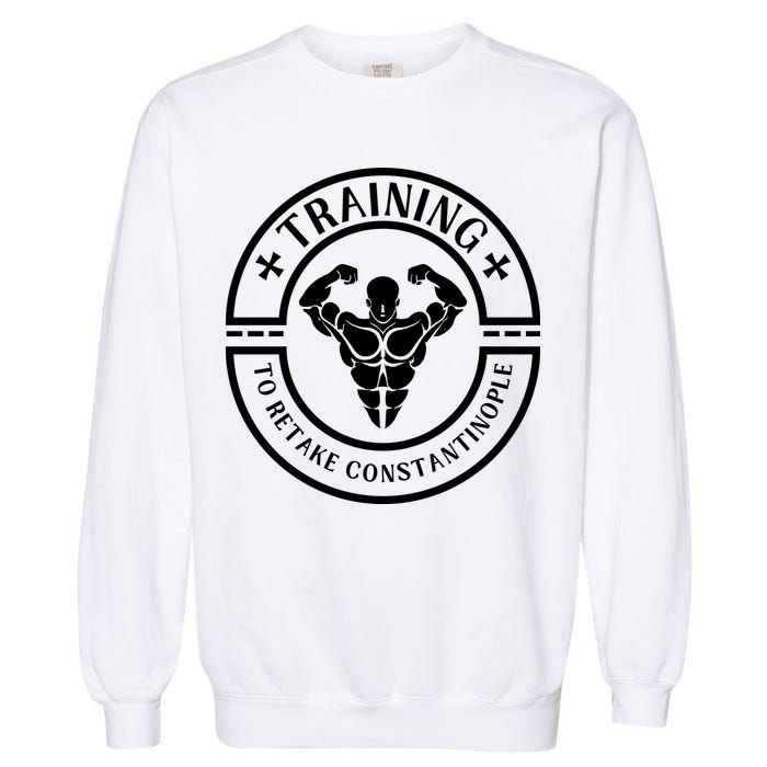 Orthodox Christian Retake Constantinople Garment-Dyed Sweatshirt