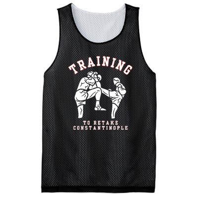 Orthodox Christian Retake Constantinople Mesh Reversible Basketball Jersey Tank