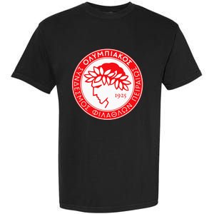 Olympiacos Club Supporter Fan Greece Greek Garment-Dyed Heavyweight T-Shirt