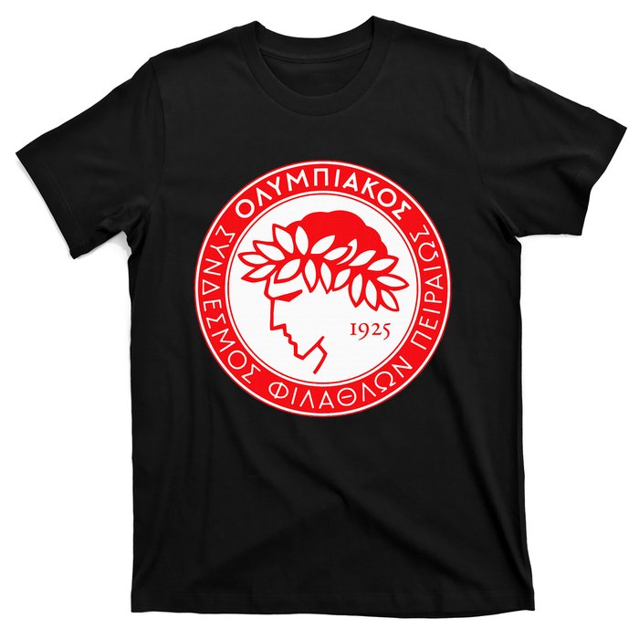 Olympiacos Club Supporter Fan Greece Greek T-Shirt