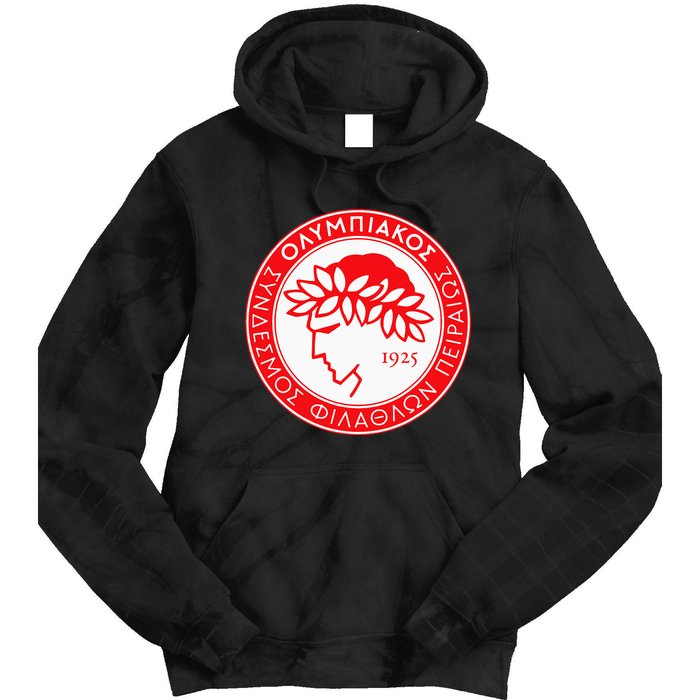 Olympiacos Club Supporter Fan Greece Greek Tie Dye Hoodie