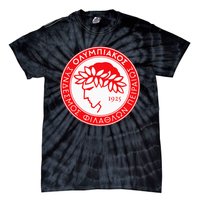 Olympiacos Club Supporter Fan Greece Greek Tie-Dye T-Shirt