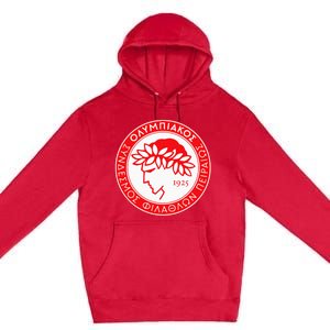 Olympiacos Club Supporter Fan Greece Greek Premium Pullover Hoodie