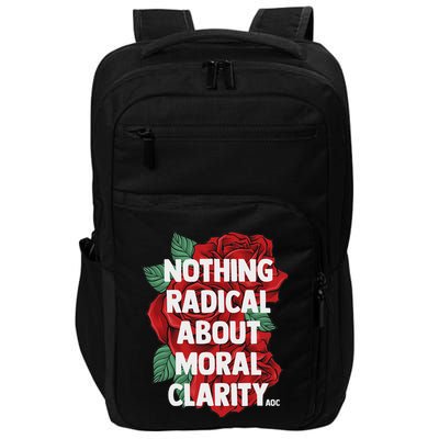 Ocasio Cortez Slogan Aoc Liberal Gift Impact Tech Backpack