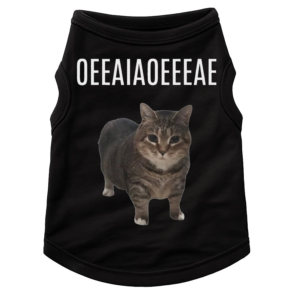 Oiiaoiia Cat Spinning Cat Meme Funny Trendy Cat Lovers Art Doggie Tank