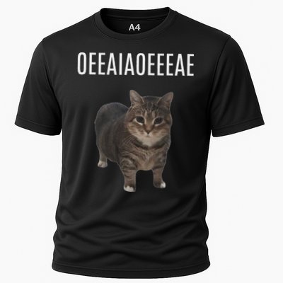 Oiiaoiia Cat Spinning Cat Meme Funny Trendy Cat Lovers Art Performance Shirt